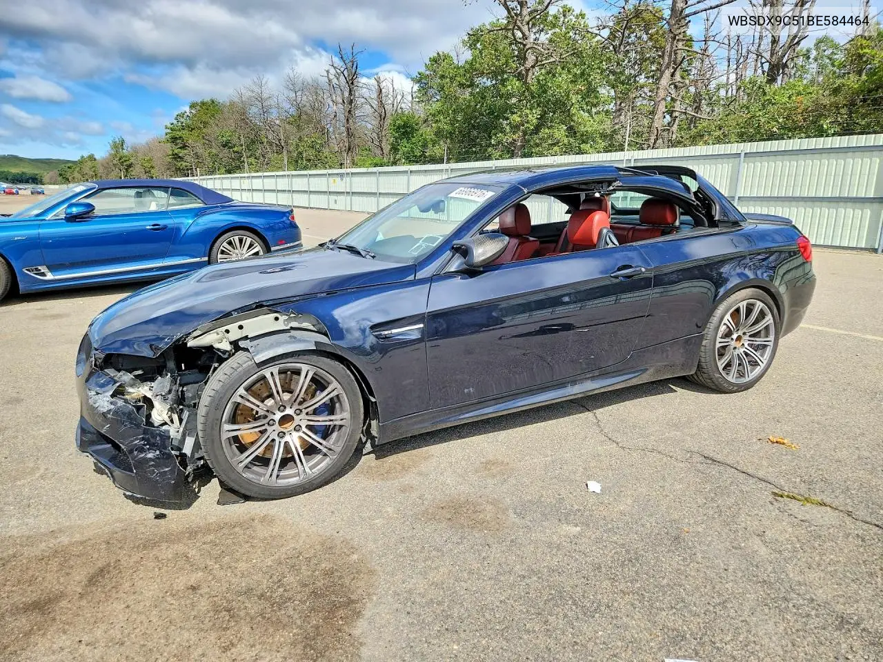 BMW M3 2011, VIN WBSDX9C51BE584464