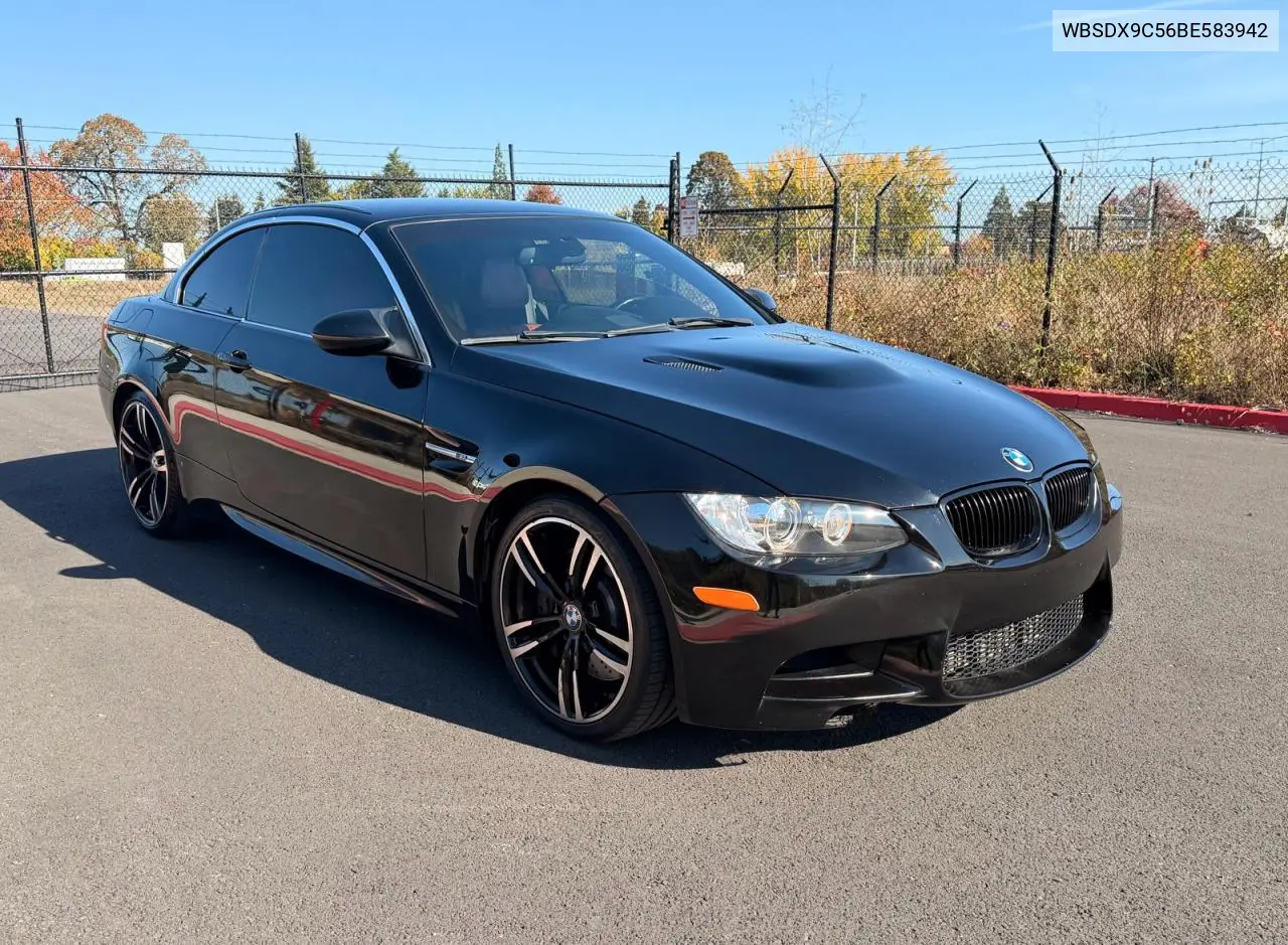 BMW M3 2011, VIN WBSDX9C56BE583942