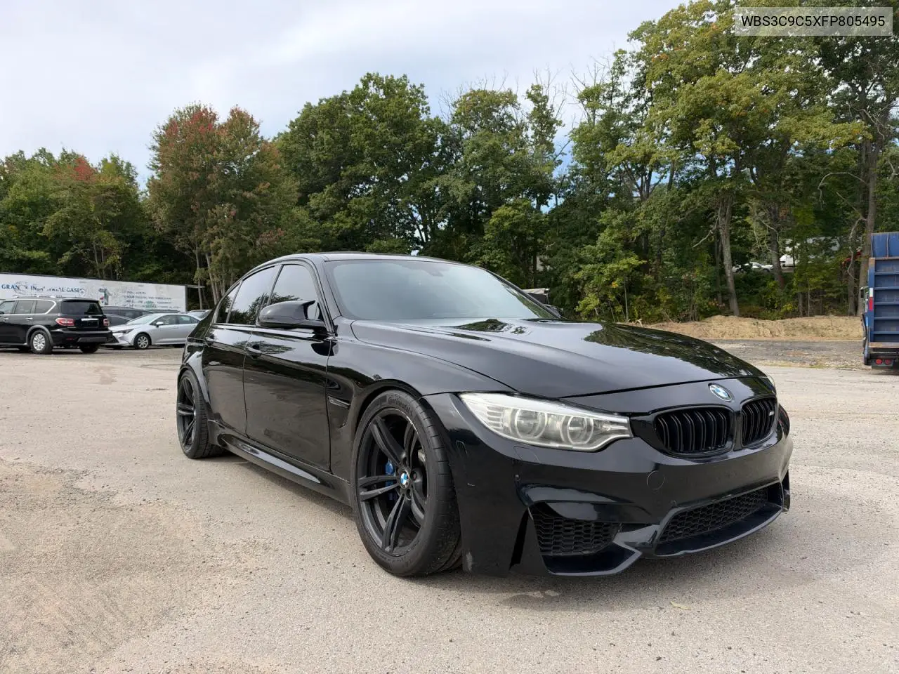 BMW M3 2015, VIN WBS3C9C5XFP805495