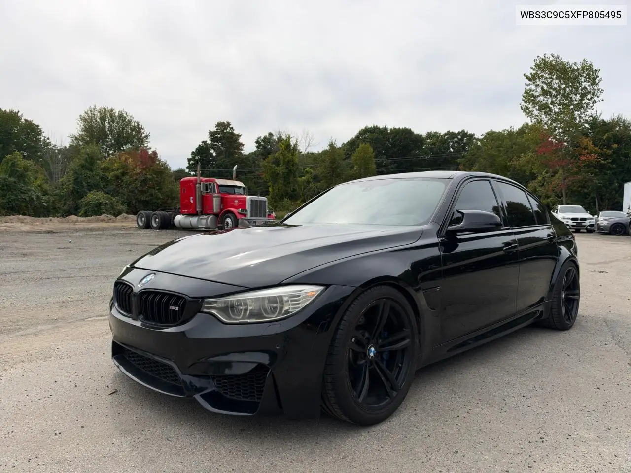 2015 BMW M3 VIN WBS3C9C5XFP805495 — фото 2