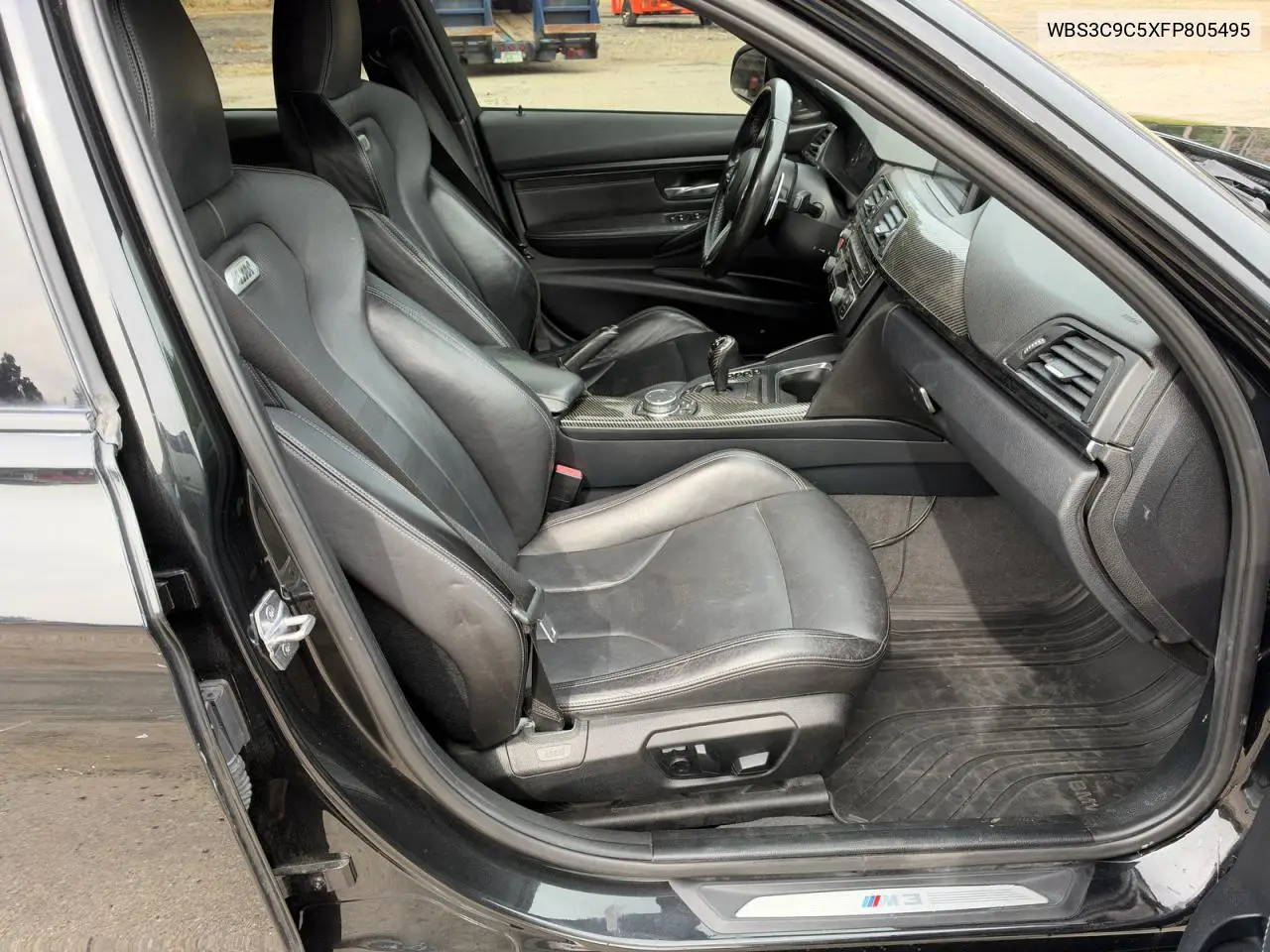 2015 BMW M3 VIN WBS3C9C5XFP805495 — фото 5
