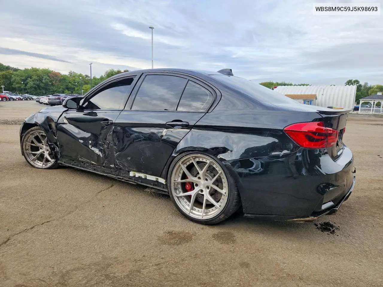 2018 BMW M3 VIN WBS8M9C59J5K98693 — фото 2