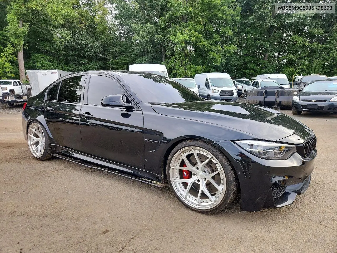 2018 BMW M3 VIN WBS8M9C59J5K98693 — фото 4