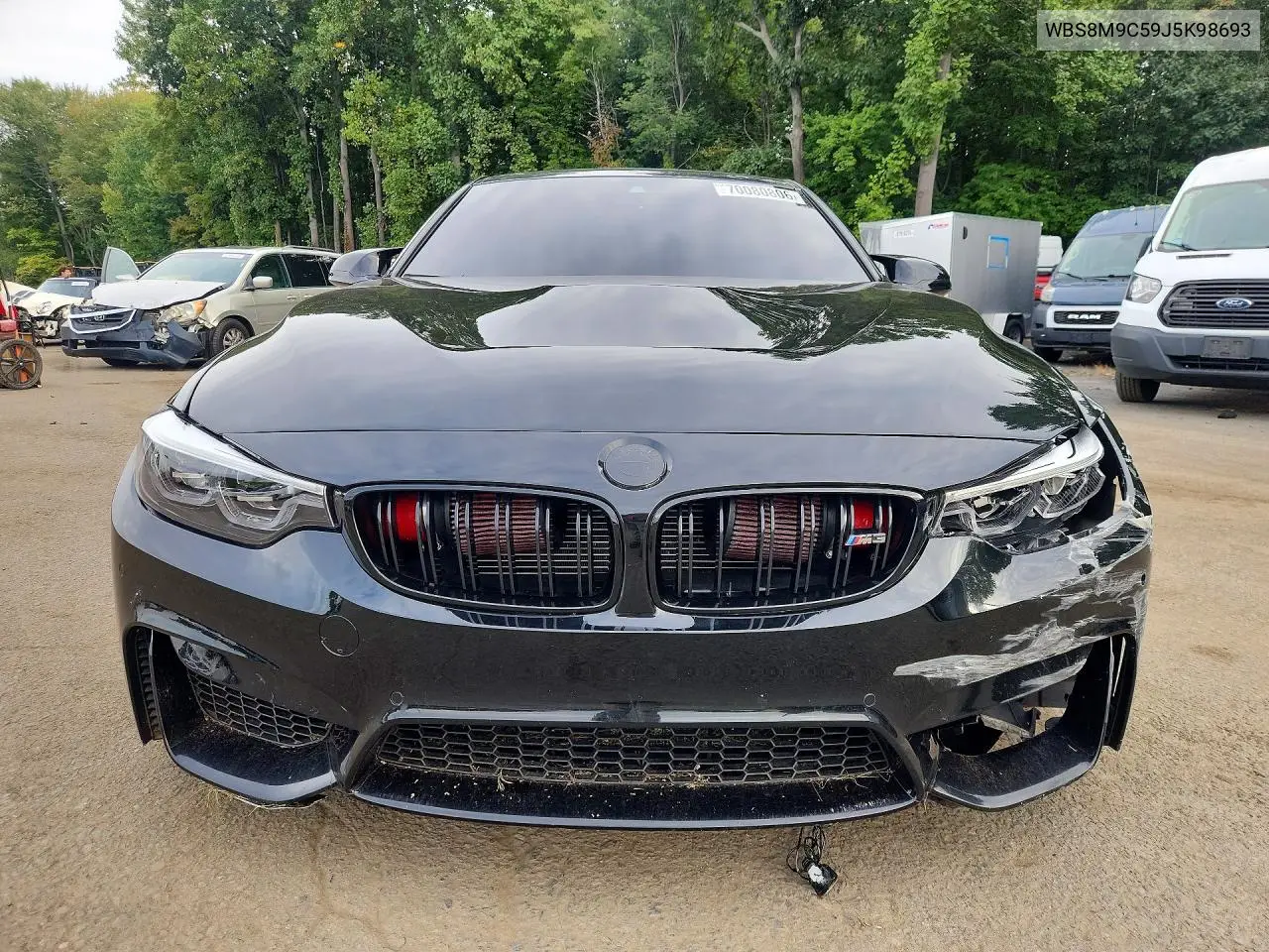 2018 BMW M3 VIN WBS8M9C59J5K98693 — фото 5