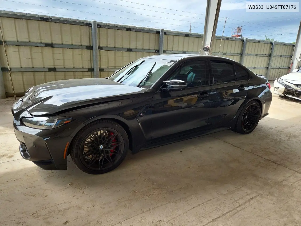 BMW M3 2025, VIN WBS33HJ04SFT87176