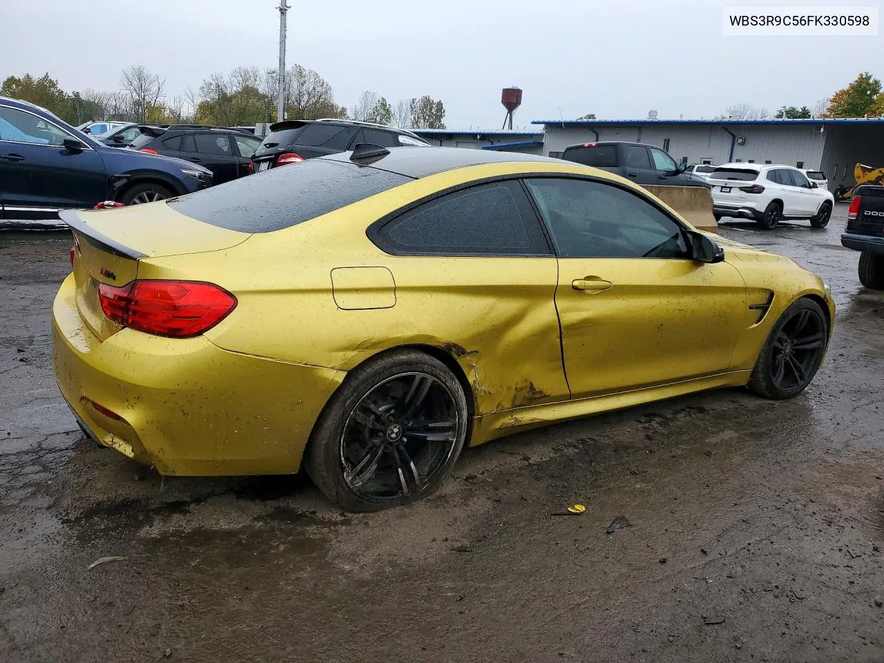 2015 BMW M4 VIN WBS3R9C56FK330598 — фото 3