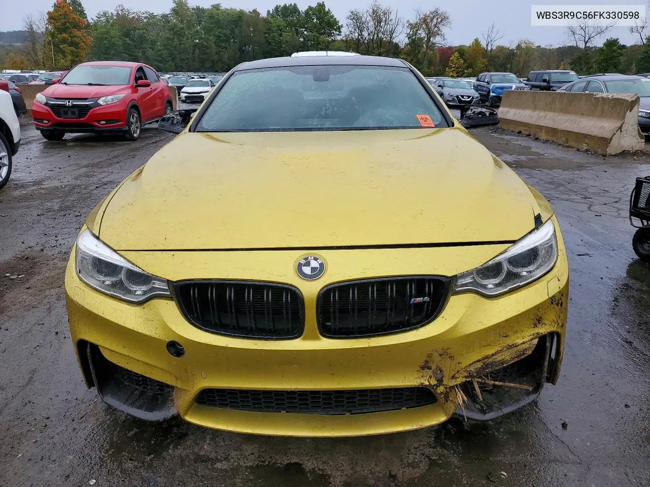 2015 BMW M4 VIN WBS3R9C56FK330598 — фото 5