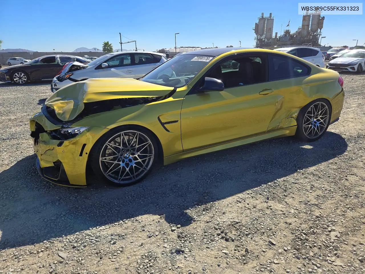 BMW M4 2015, VIN WBS3R9C55FK331323