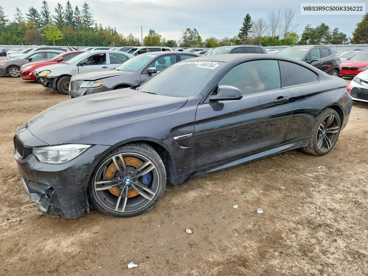 BMW M4 2016, VIN WBS3R9C50GK336222