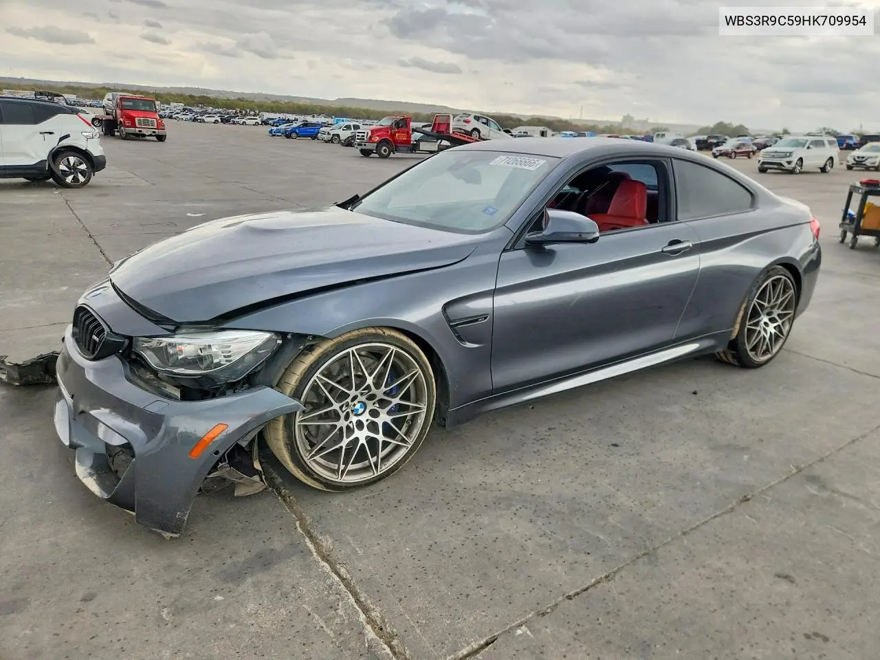 BMW M4 2017, VIN WBS3R9C59HK709954
