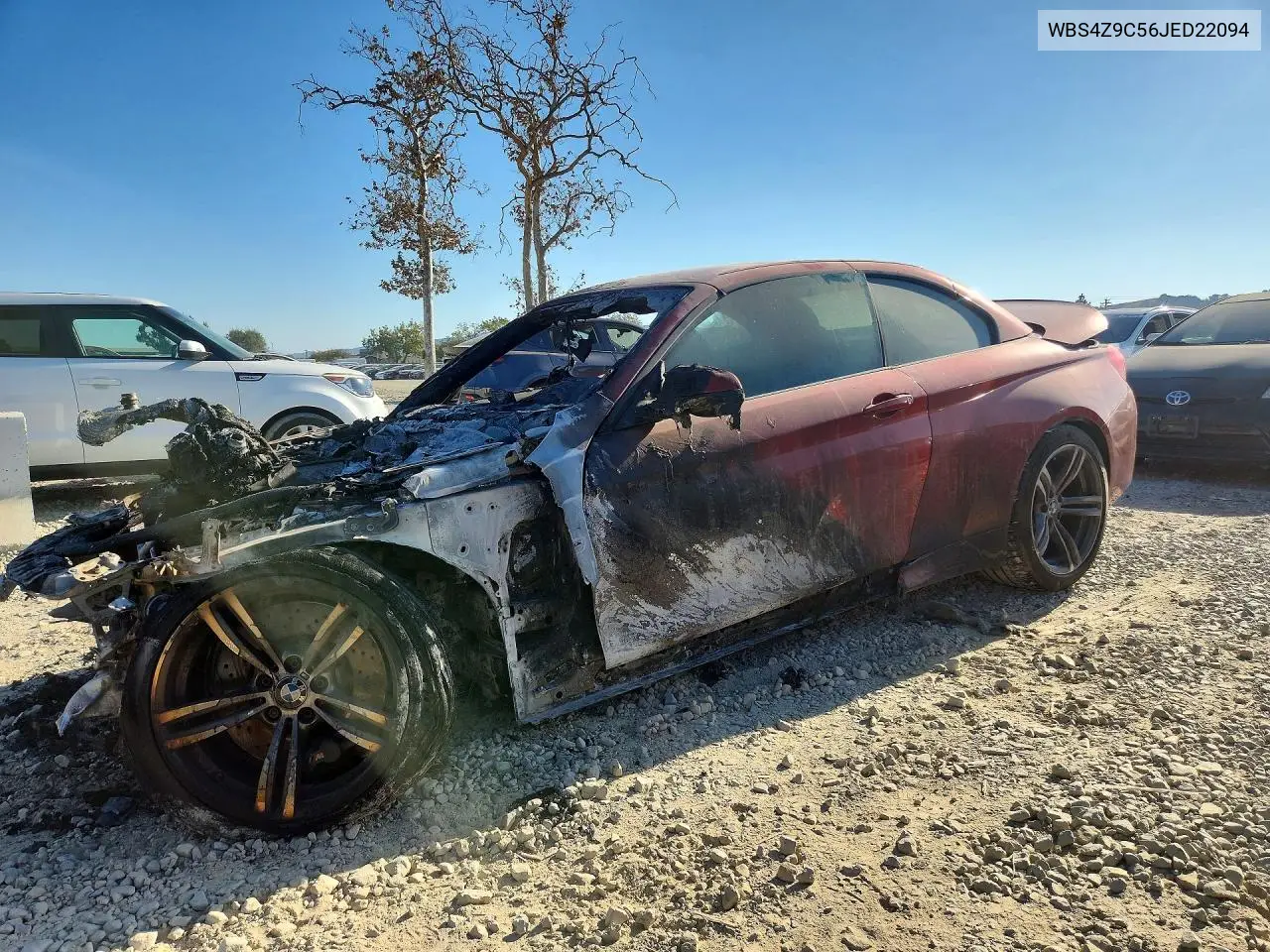 BMW M4 2018, VIN WBS4Z9C56JED22094