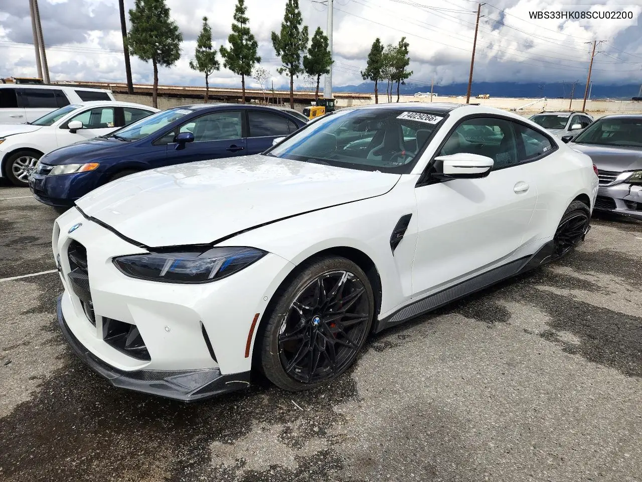 BMW M4 2025, VIN WBS33HK08SCU02200