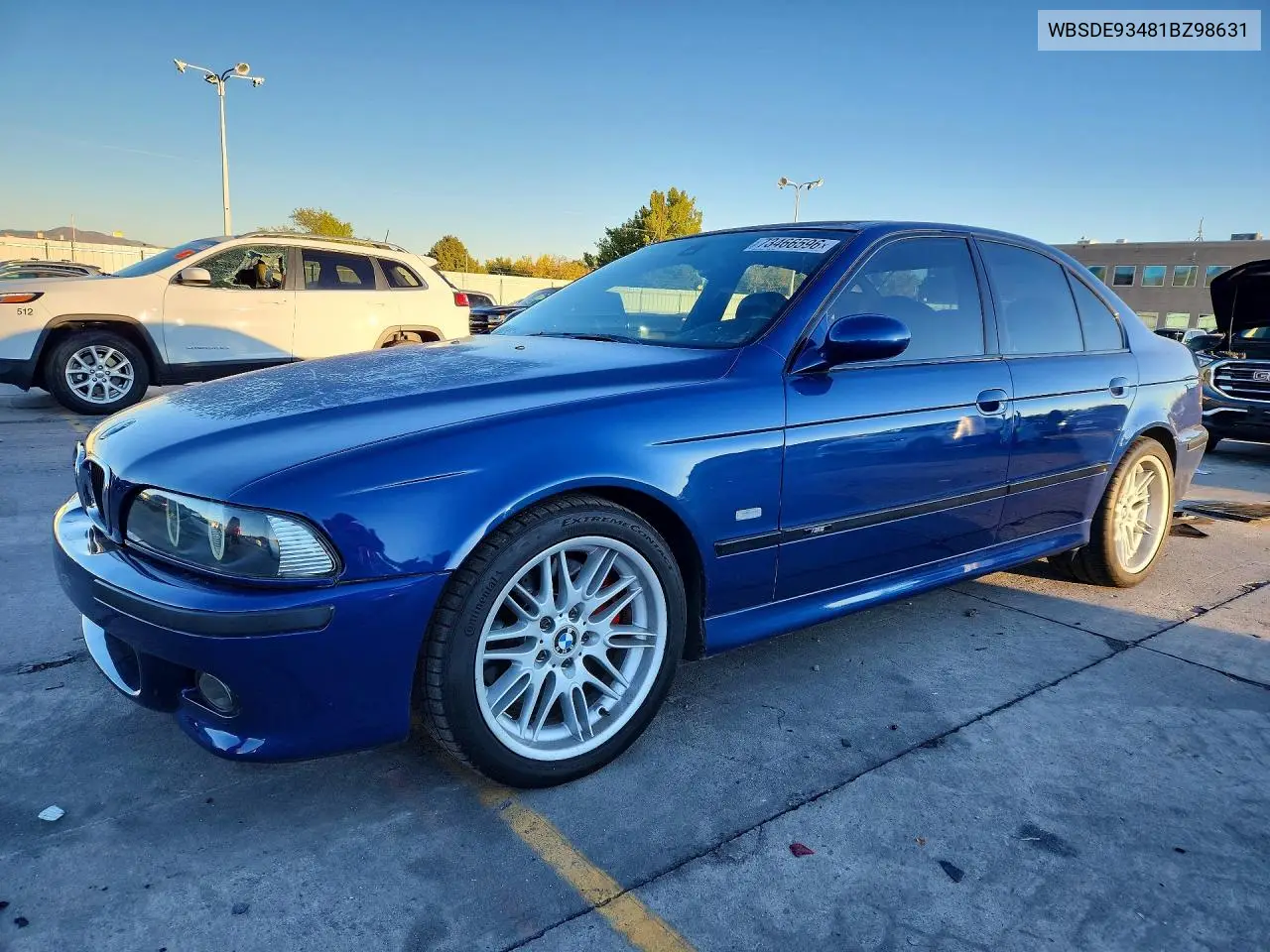 BMW M5 2001, VIN WBSDE93481BZ98631