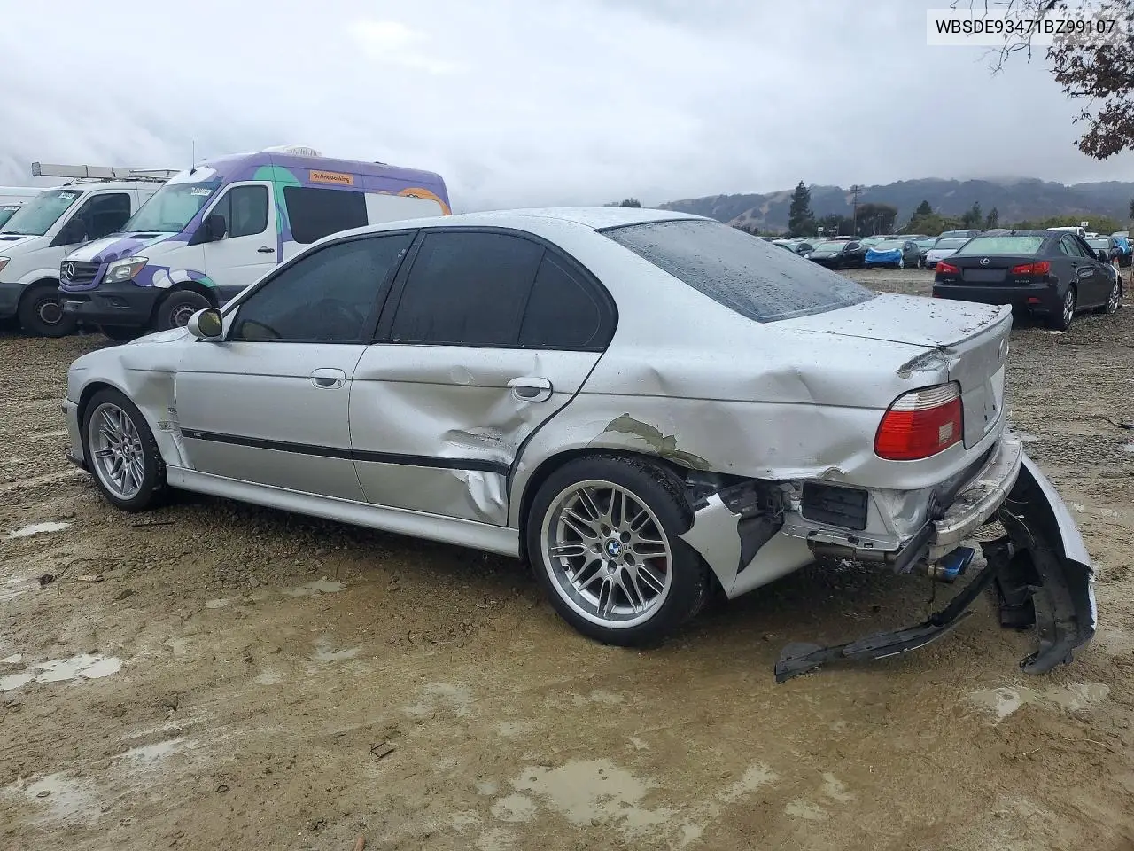 BMW M5 2001, VIN WBSDE93471BZ99107