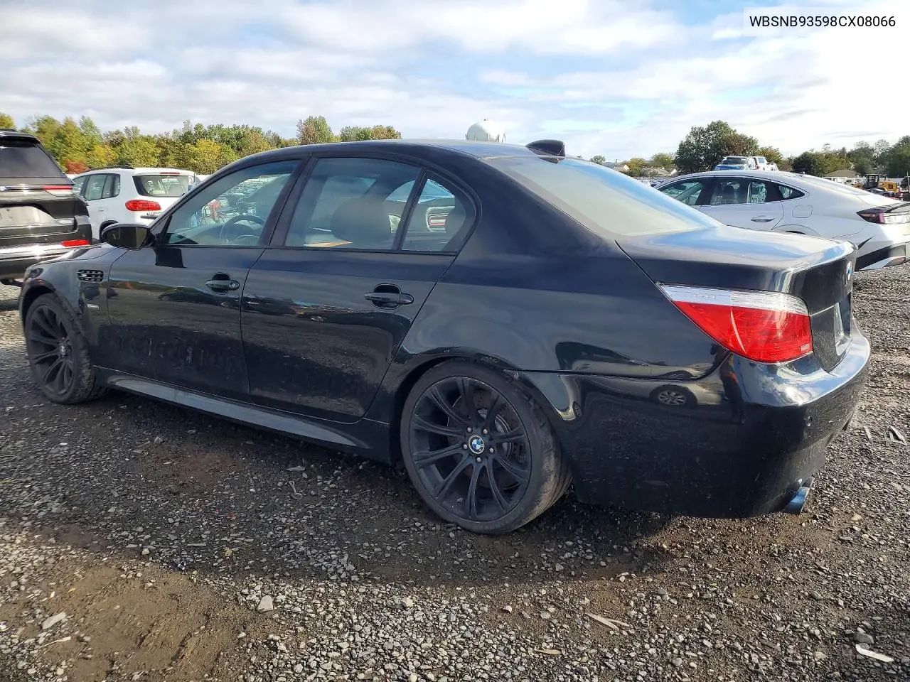 2008 BMW M5 VIN WBSNB93598CX08066 — фото 2