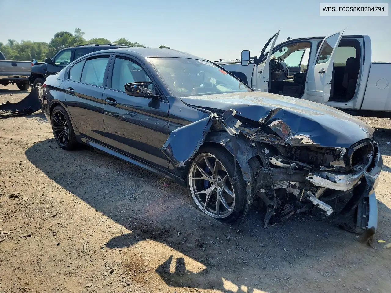 2019 BMW M5 VIN WBSJF0C58KB284794 — фото 4