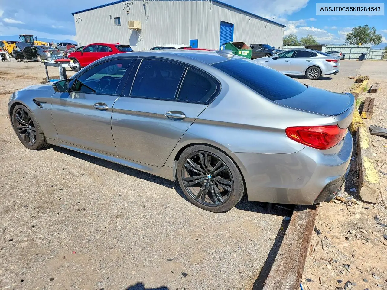 2019 BMW M5 VIN WBSJF0C55KB284543 — фото 2