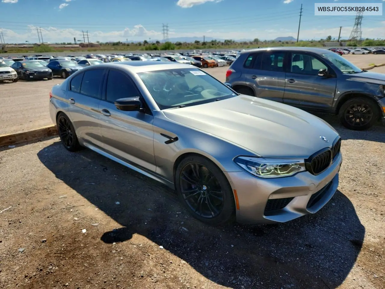 2019 BMW M5 VIN WBSJF0C55KB284543 — фото 4