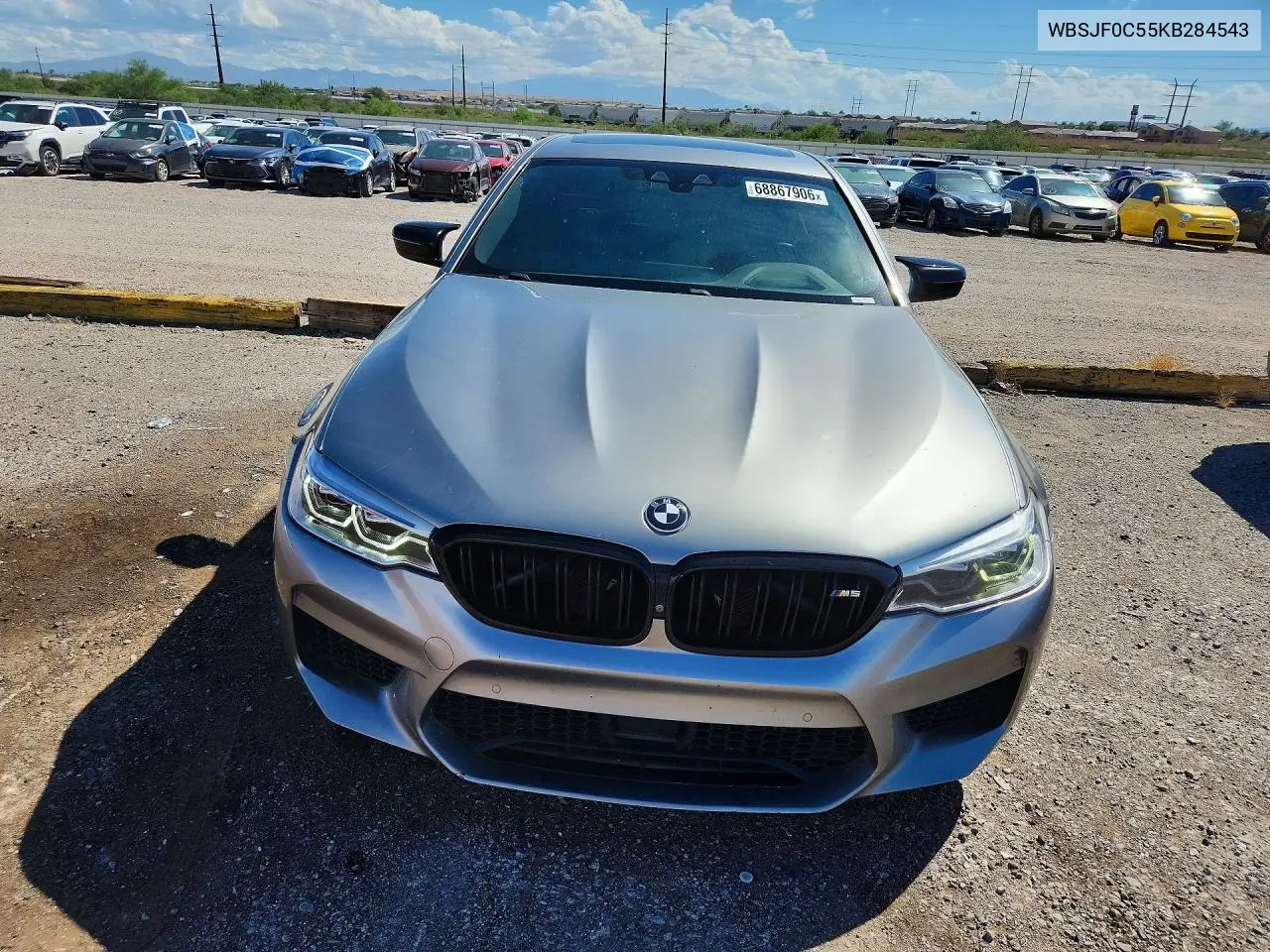2019 BMW M5 VIN WBSJF0C55KB284543 — фото 5