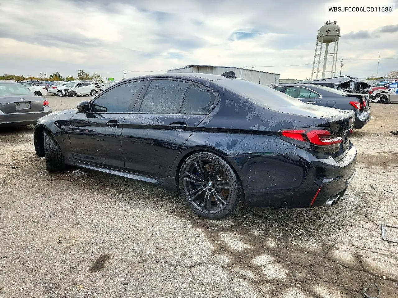 2020 BMW M5 VIN WBSJF0C06LCD11686 — фото 2