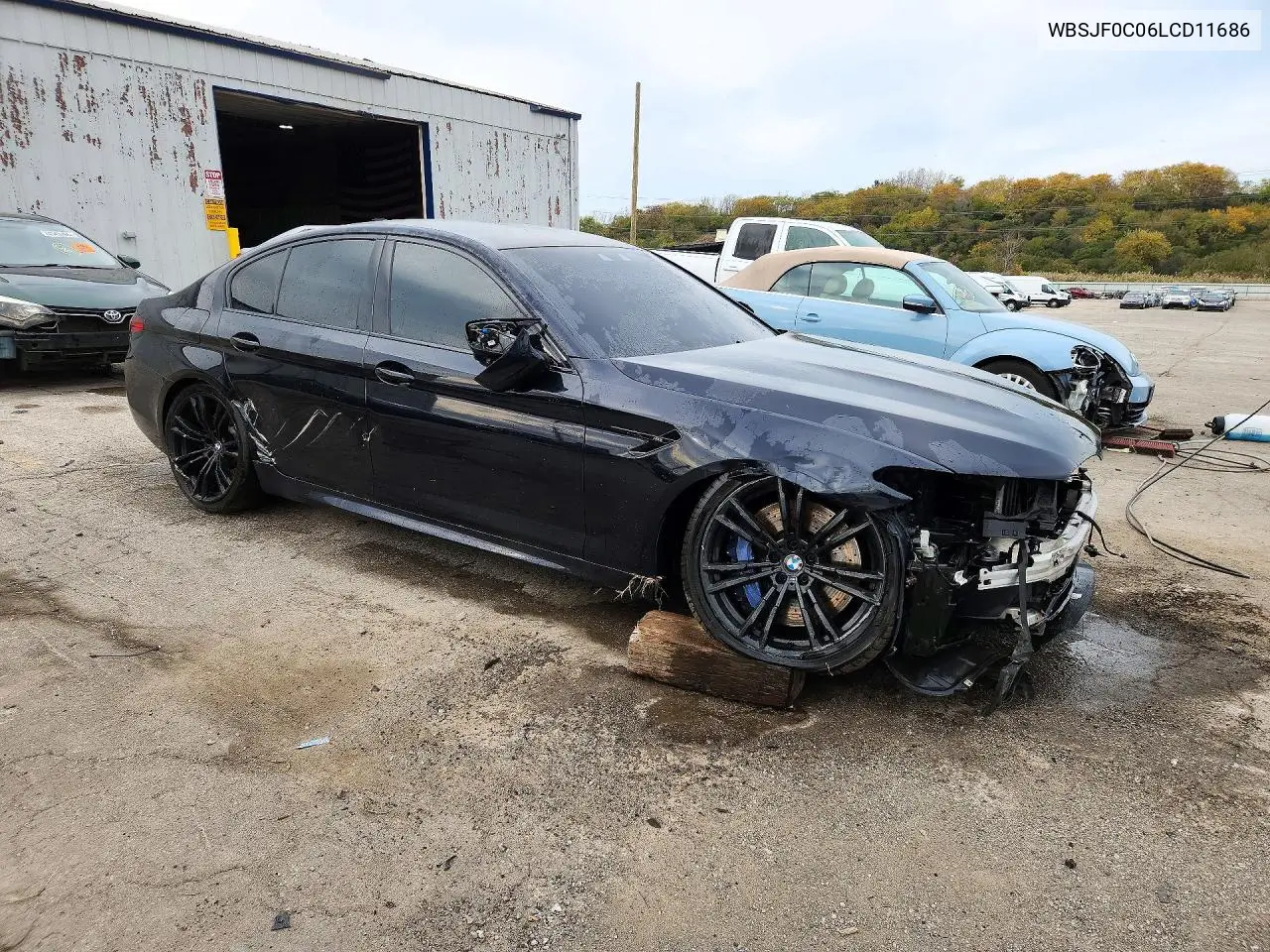 2020 BMW M5 VIN WBSJF0C06LCD11686 — фото 4