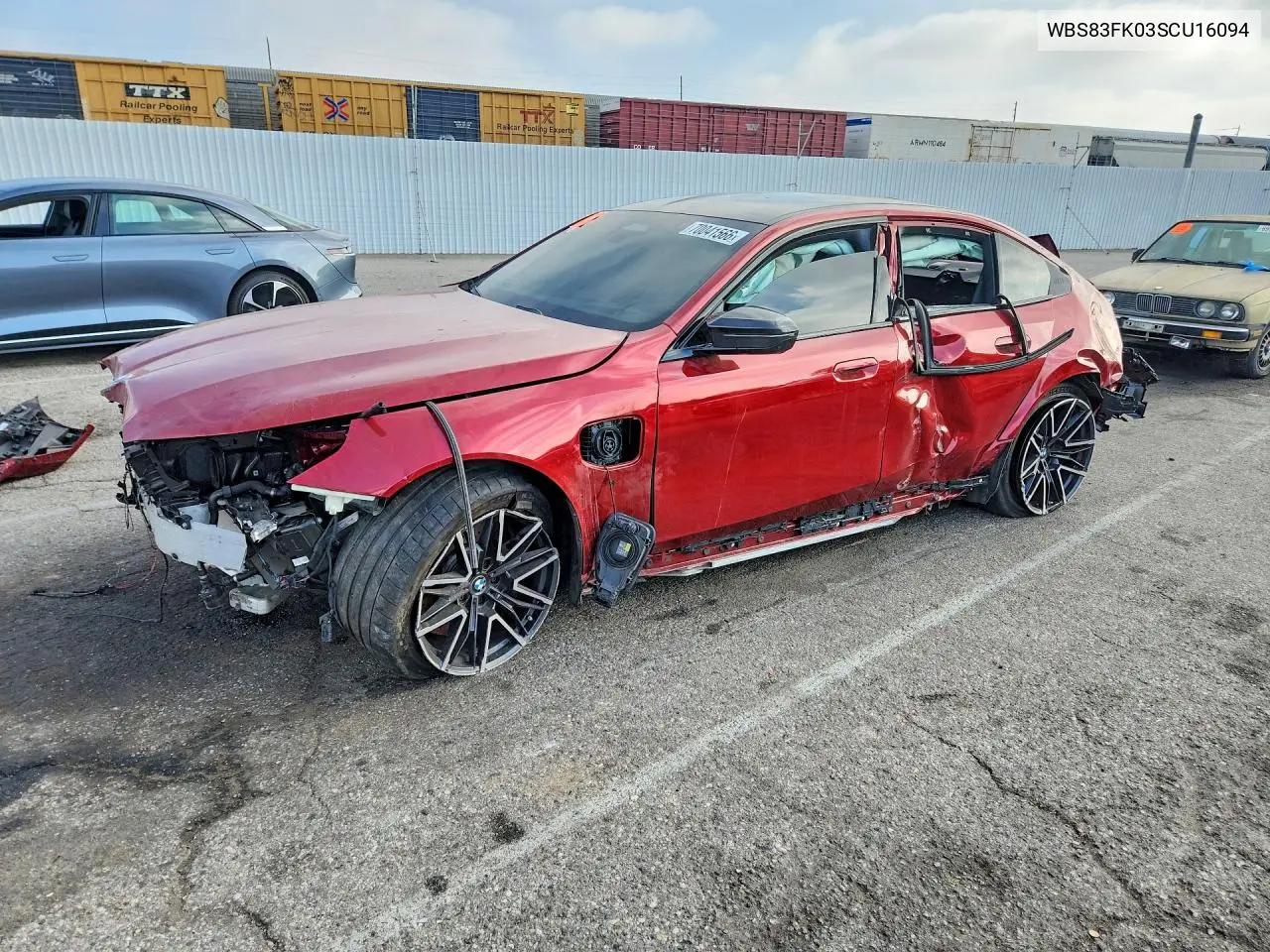 BMW M5 2025, VIN WBS83FK03SCU16094