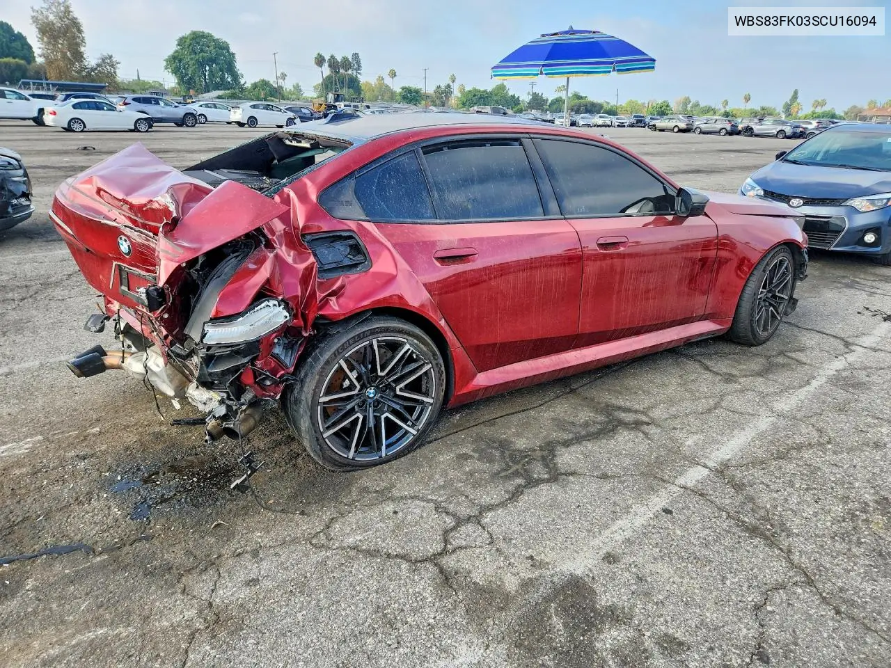 2025 BMW M5 VIN WBS83FK03SCU16094 — фото 3