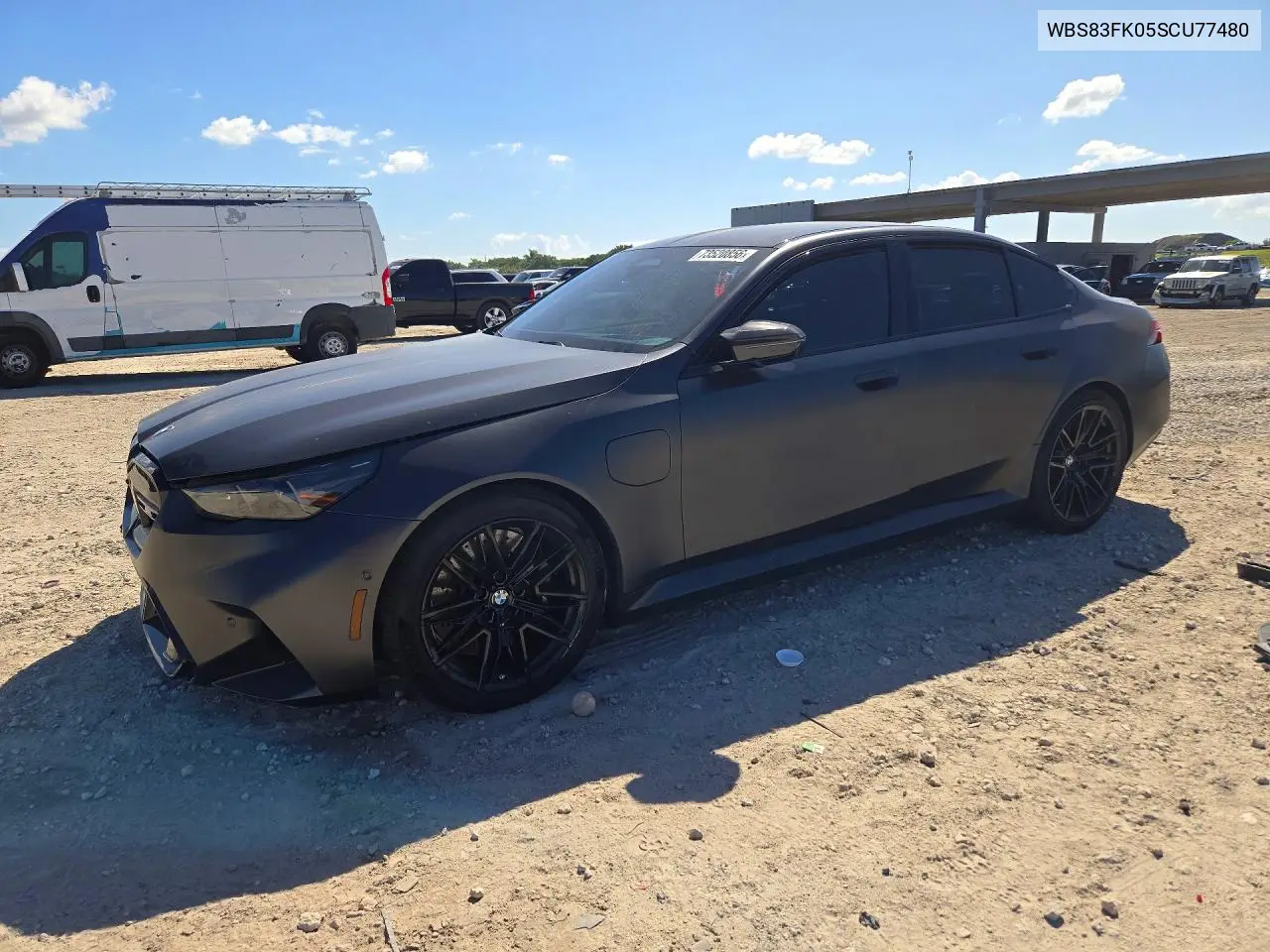 BMW M5 2025, VIN WBS83FK05SCU77480