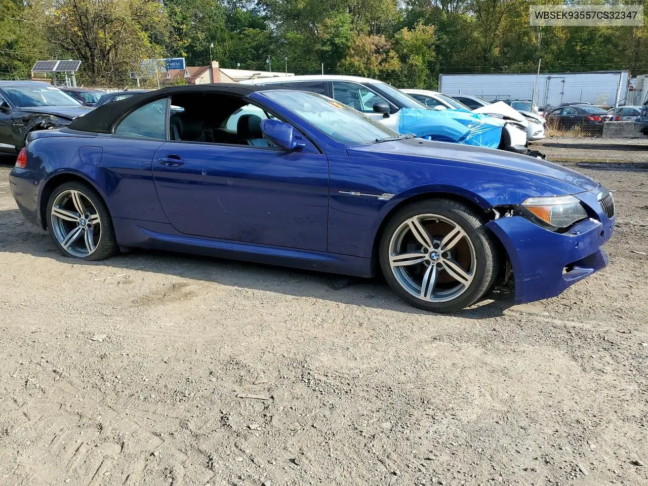 2007 BMW M6 VIN WBSEK93557CS32347 — фото 4