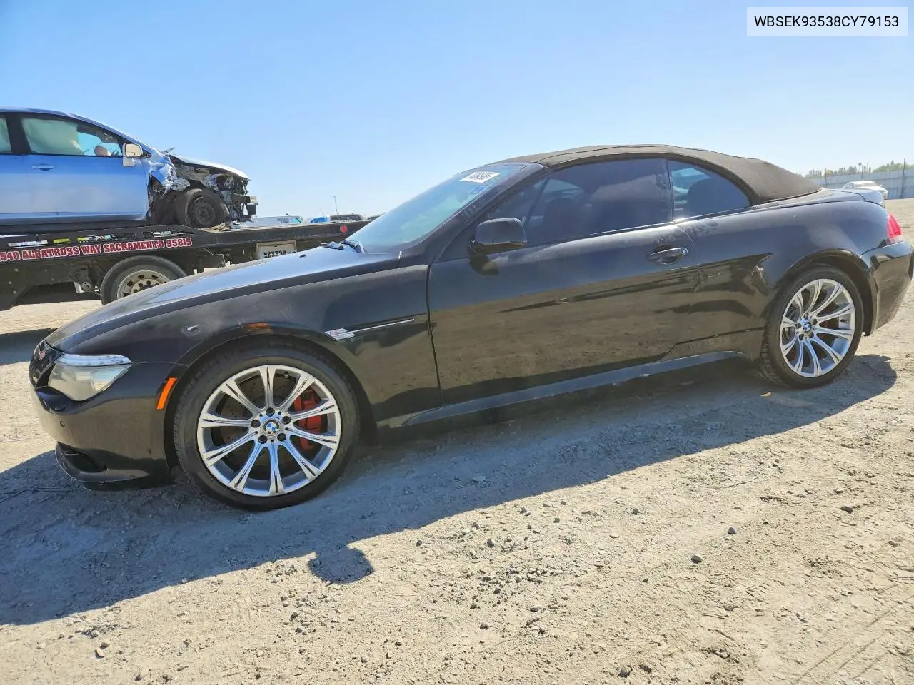 BMW M6 2008, VIN WBSEK93538CY79153
