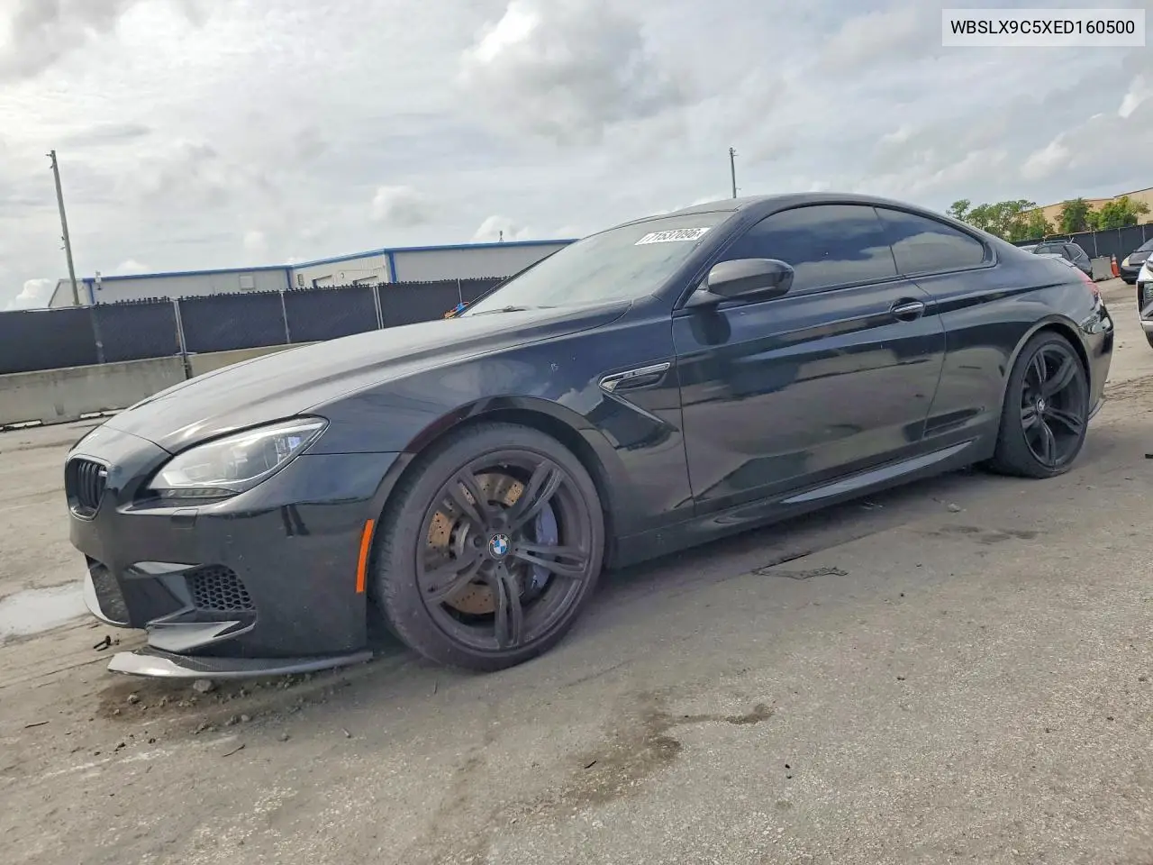 BMW M6 2014, VIN WBSLX9C5XED160500