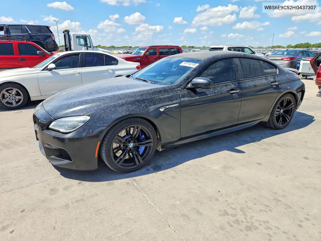 BMW M6 2017, VIN WBS6E9C52HG437307