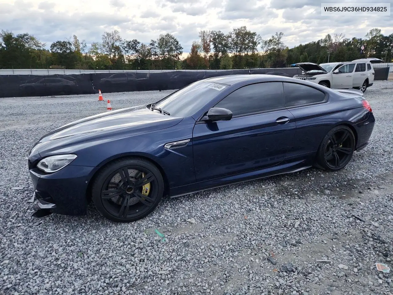 BMW M6 2017, VIN WBS6J9C36HD934825