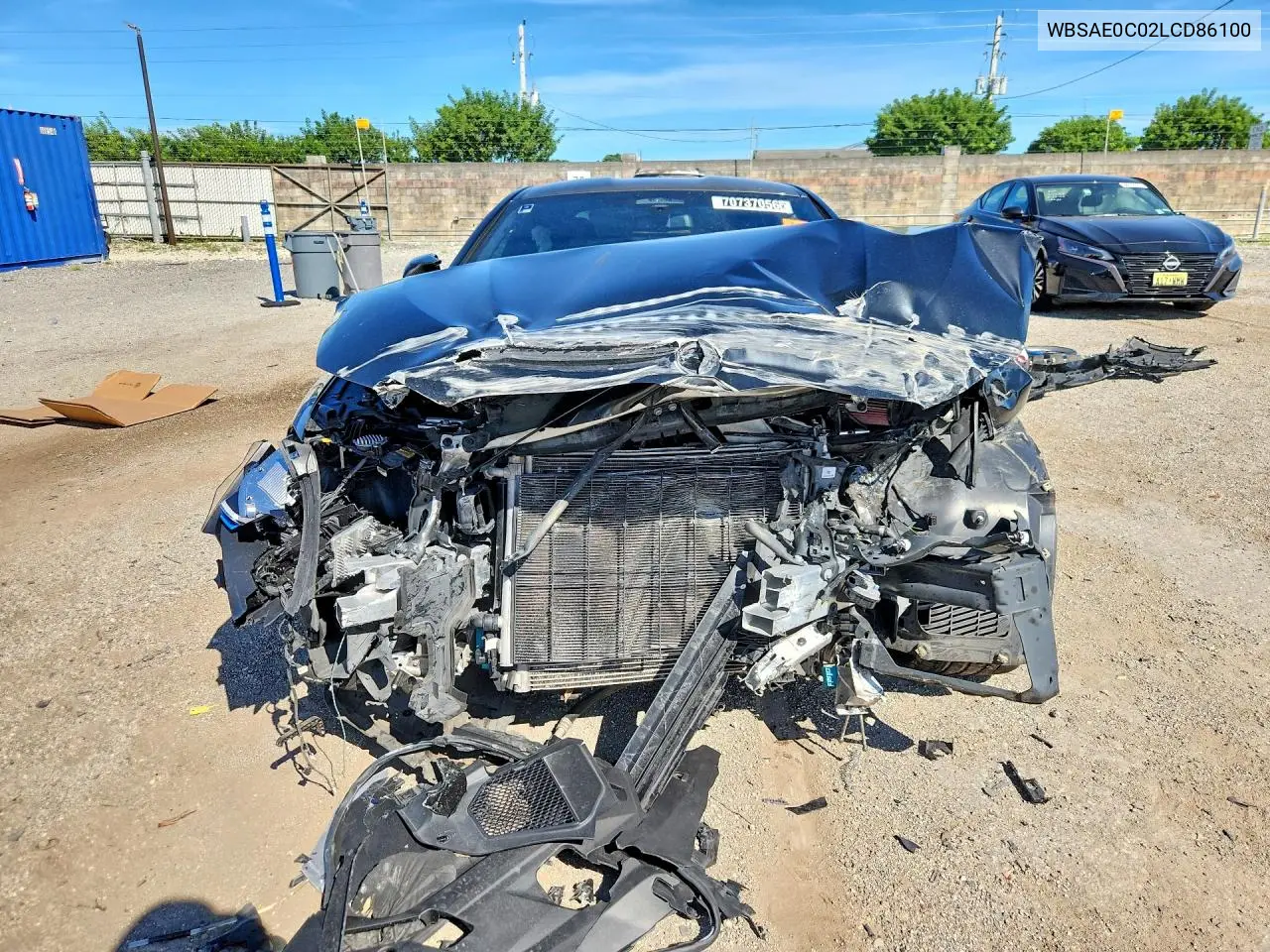 2020 BMW M8 VIN WBSAE0C02LCD86100 — фото 5