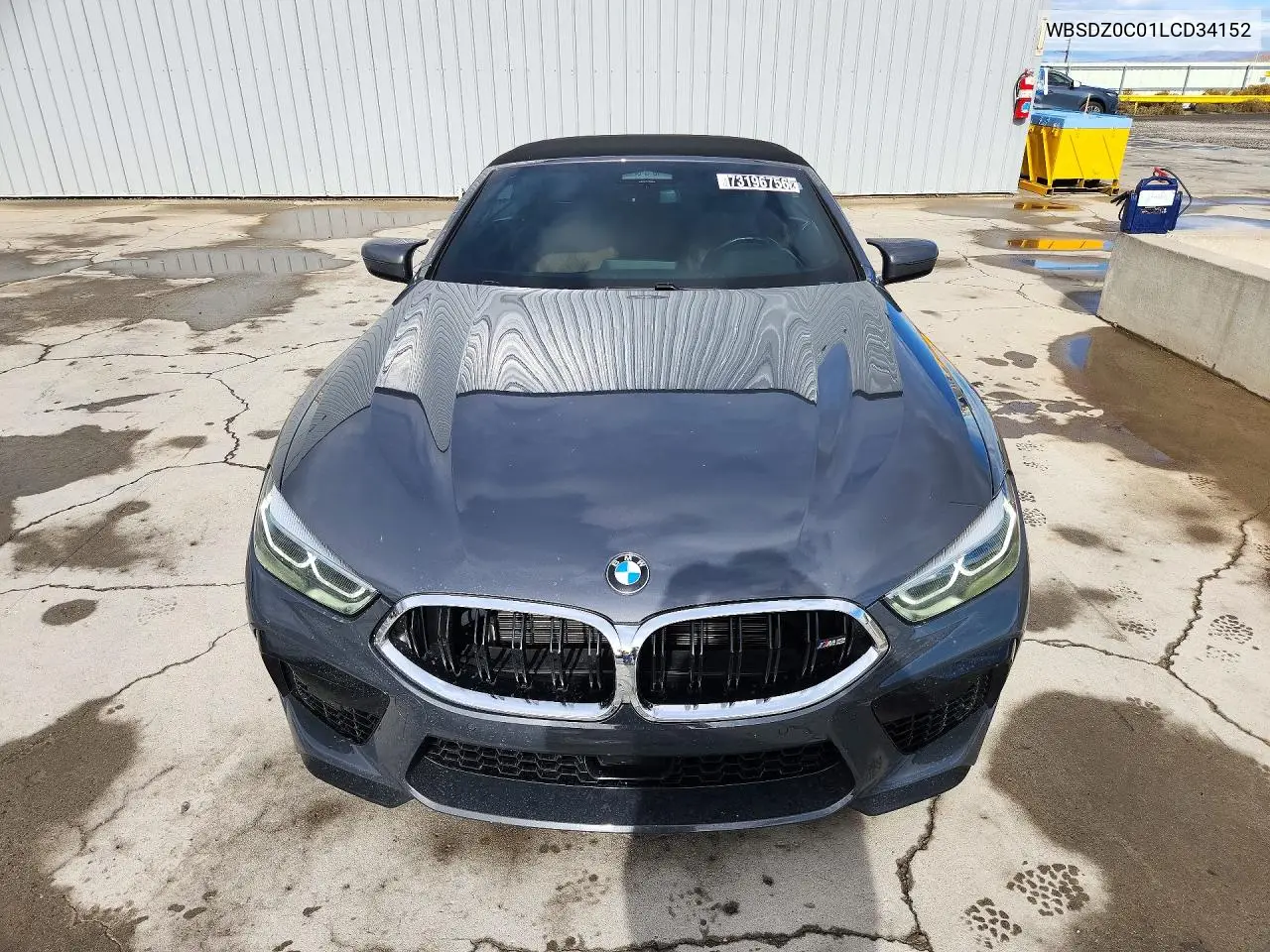 BMW M8 2020, VIN WBSDZ0C01LCD34152