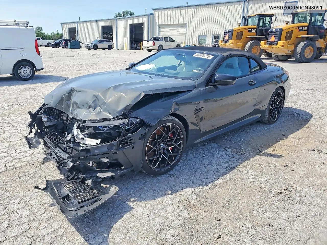 2024 BMW M8 VIN WBSDZ0C06RCV48091 — фото 3