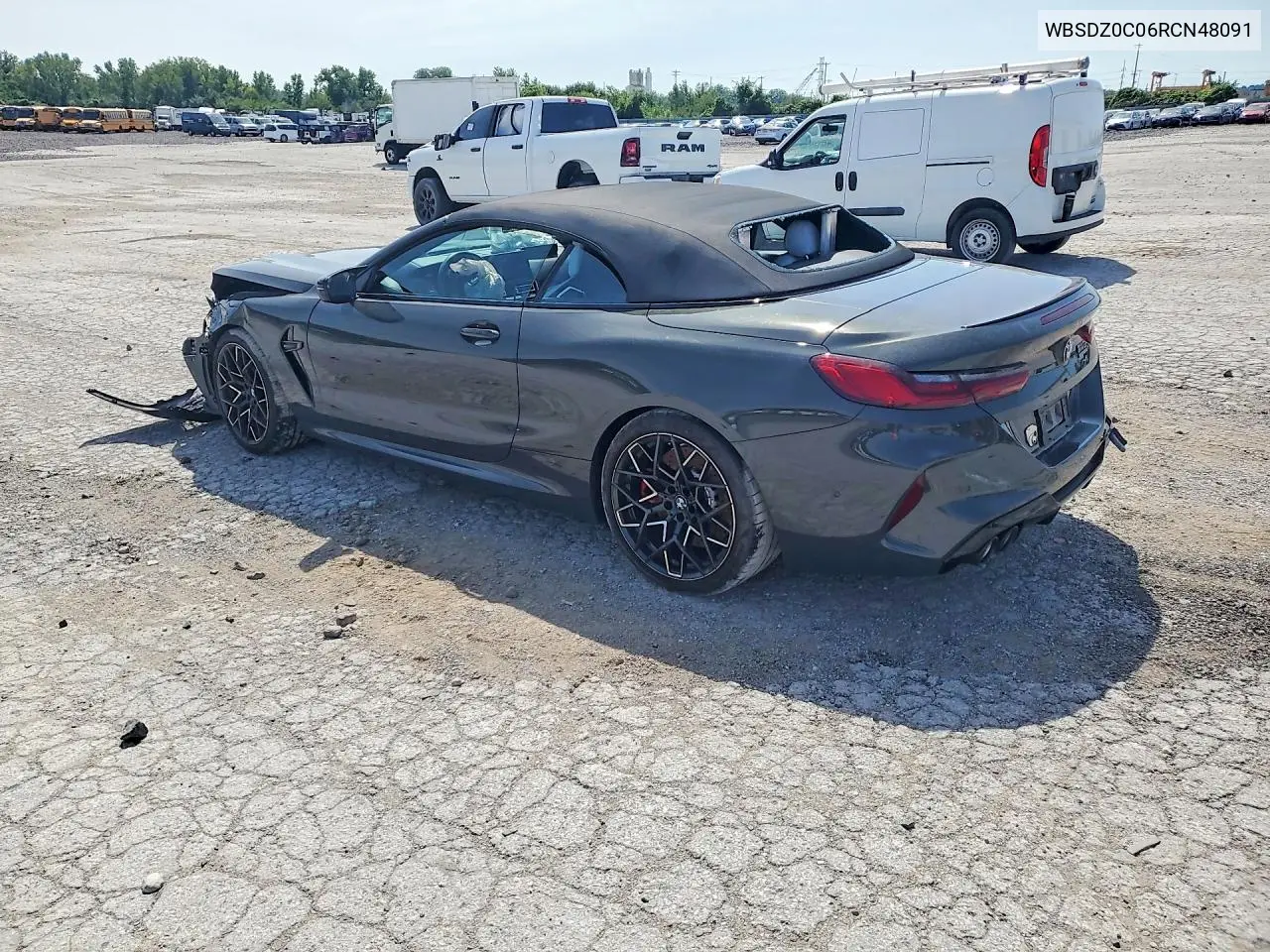 2024 BMW M8 VIN WBSDZ0C06RCV48091 — фото 4