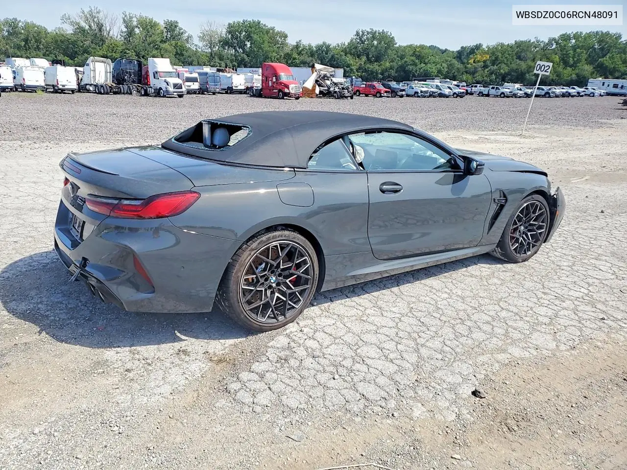 2024 BMW M8 VIN WBSDZ0C06RCV48091 — фото 5