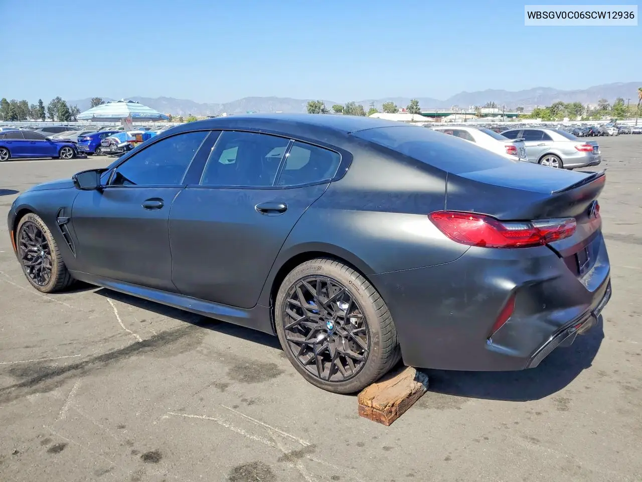 2025 BMW M8 VIN WBSGV0C06SCW12936 — фото 2