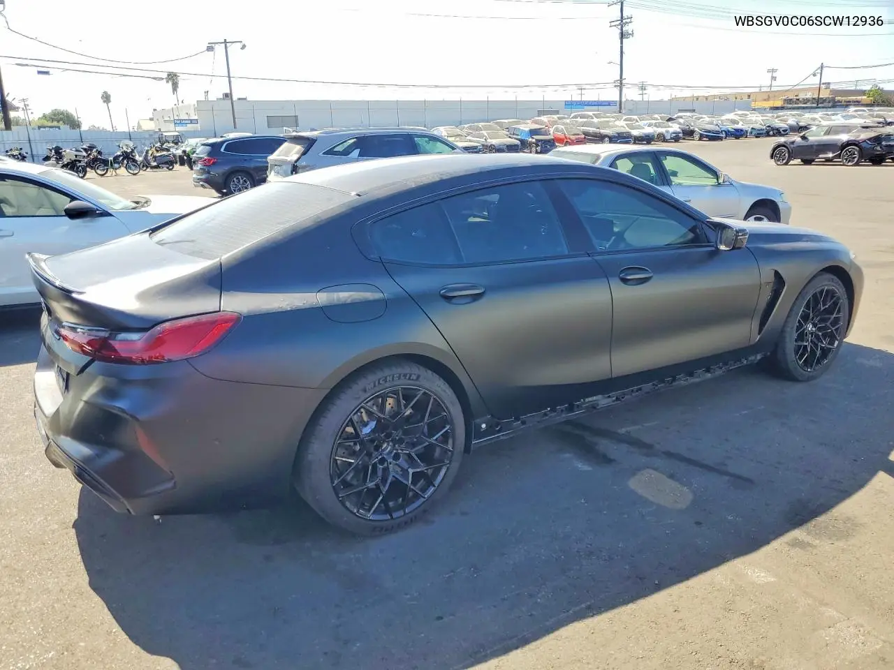 2025 BMW M8 VIN WBSGV0C06SCW12936 — фото 3