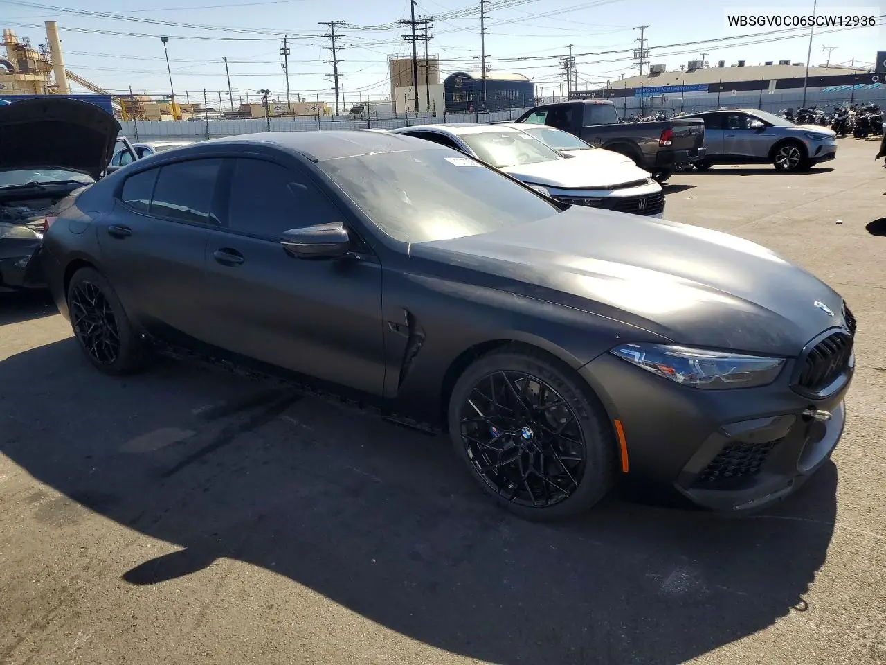 2025 BMW M8 VIN WBSGV0C06SCW12936 — фото 4