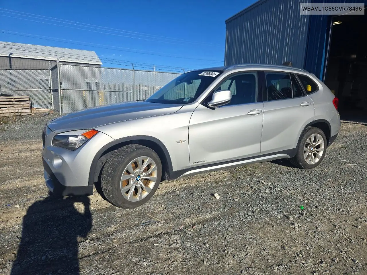 BMW X1 2012, VIN WBAVL1C56CVR78436