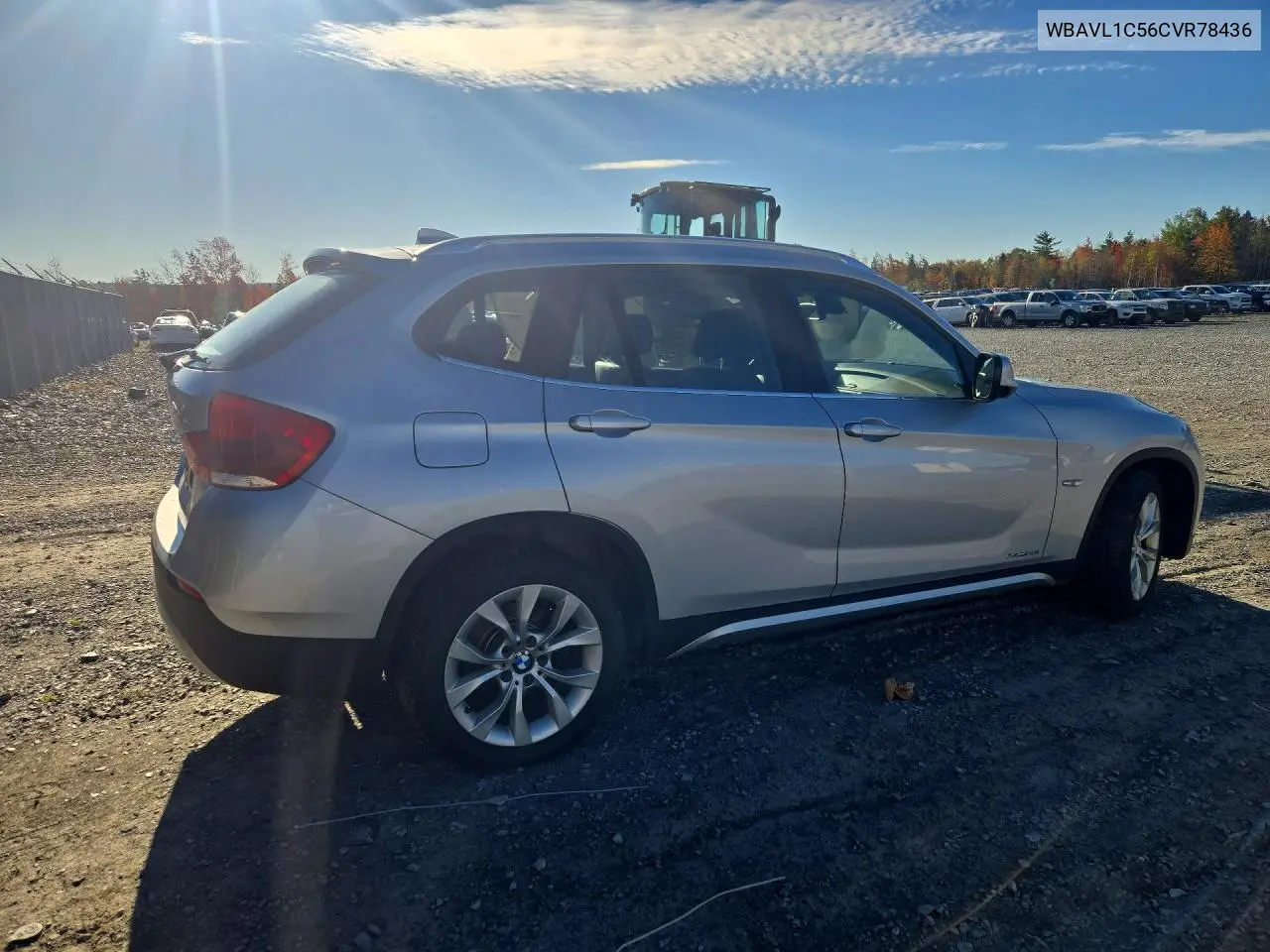 2012 BMW X1 VIN WBAVL1C56CVR78436 — фото 3