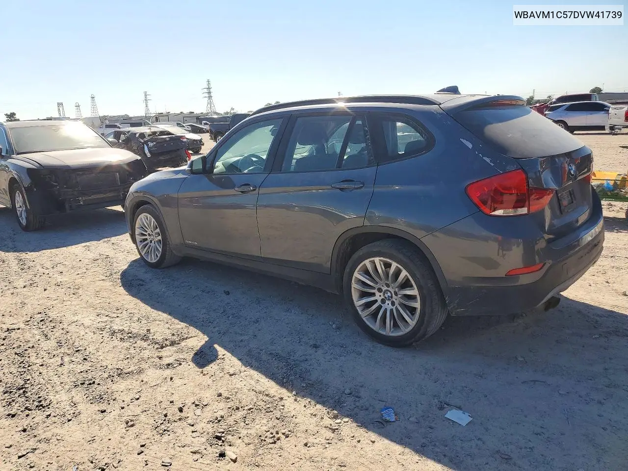 2013 BMW X1 VIN WBAVM1C57DVW41739 — фото 2