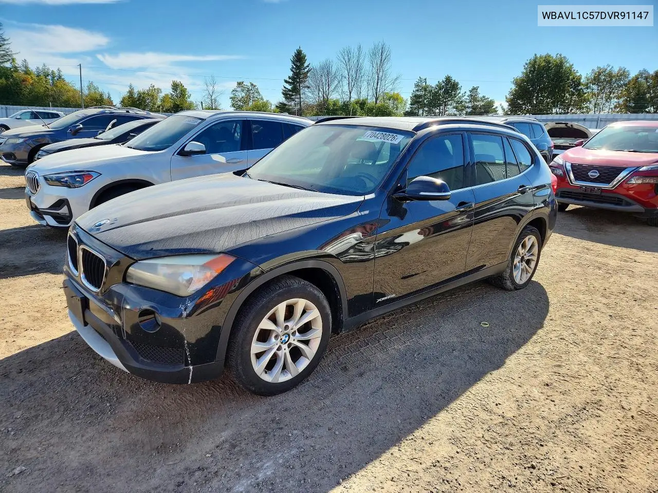 BMW X1 2013, VIN WBAVL1C57DVR91147