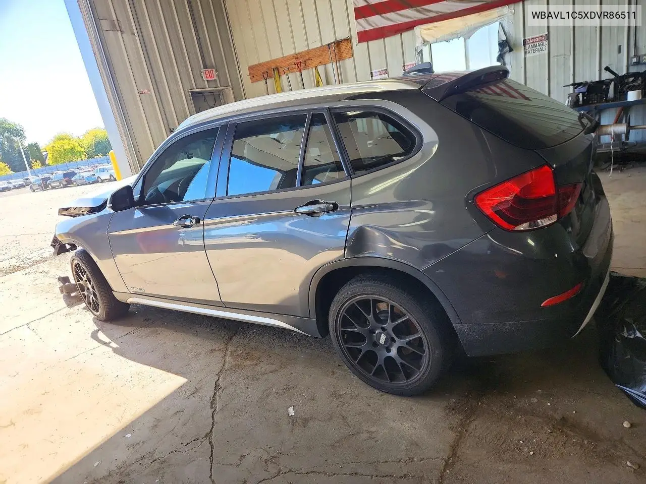 2013 BMW X1 VIN WBAVL1C5XDVR86511 — фото 2
