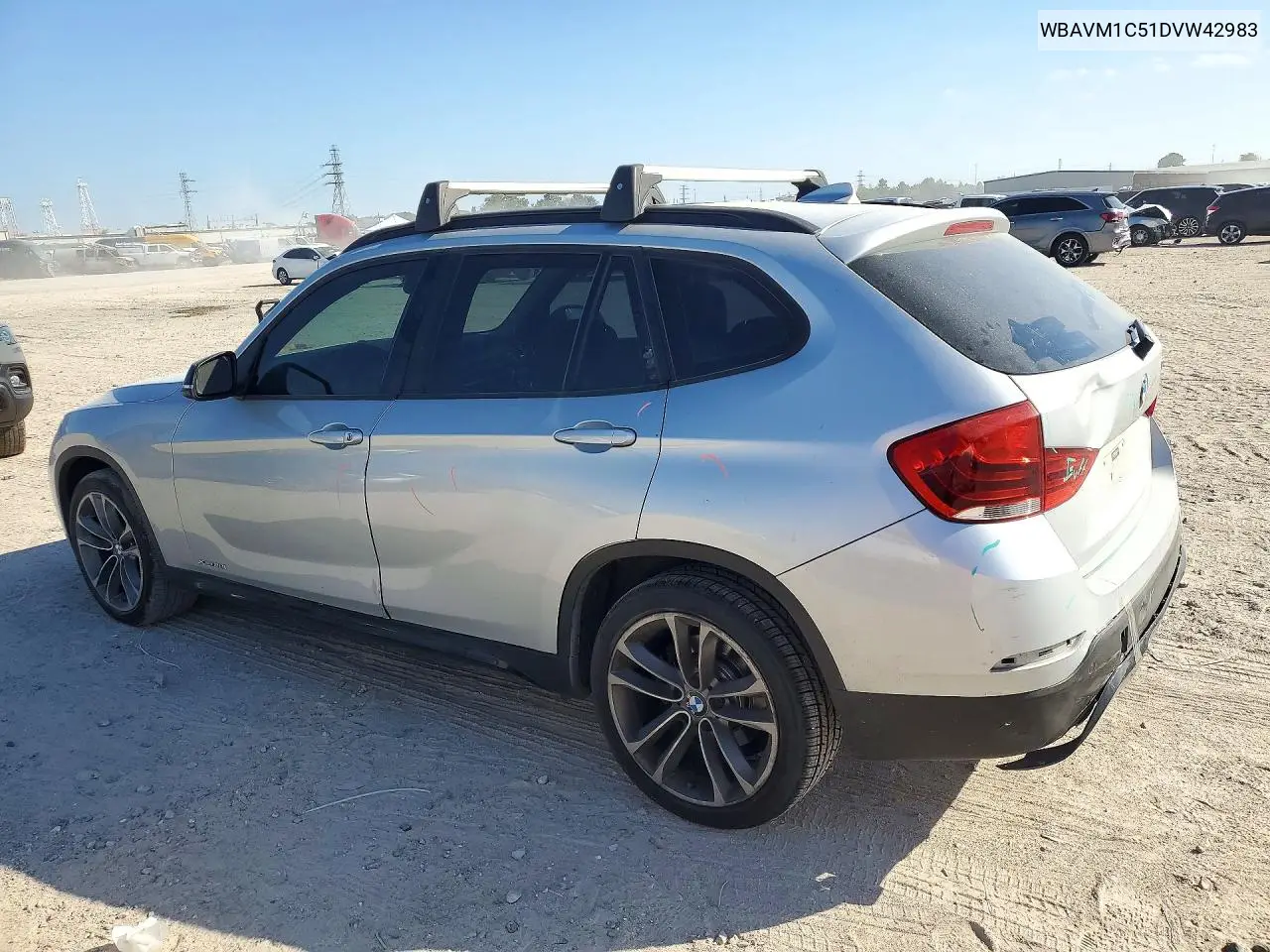 2013 BMW X1 VIN WBAVM1C51DVW42983 — фото 2