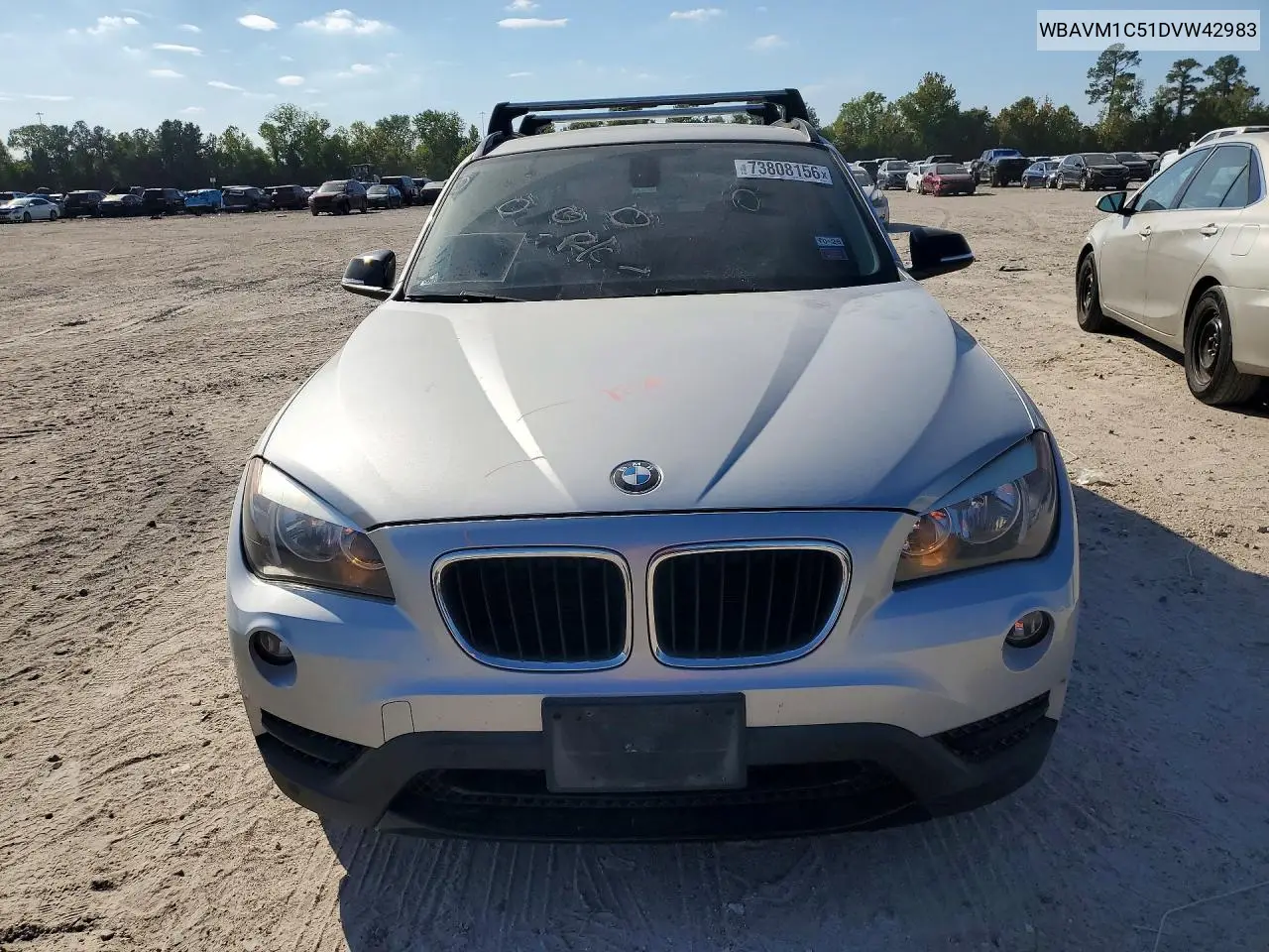 2013 BMW X1 VIN WBAVM1C51DVW42983 — фото 5