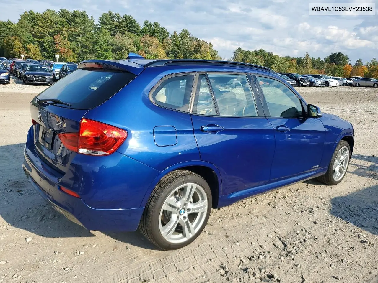 2014 BMW X1 VIN WBAVL1C53EVY23538 — фото 3