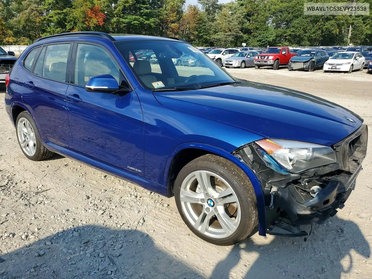 2014 BMW X1 VIN WBAVL1C53EVY23538 — фото 4